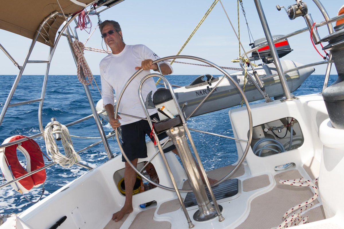 Штурвал яхты