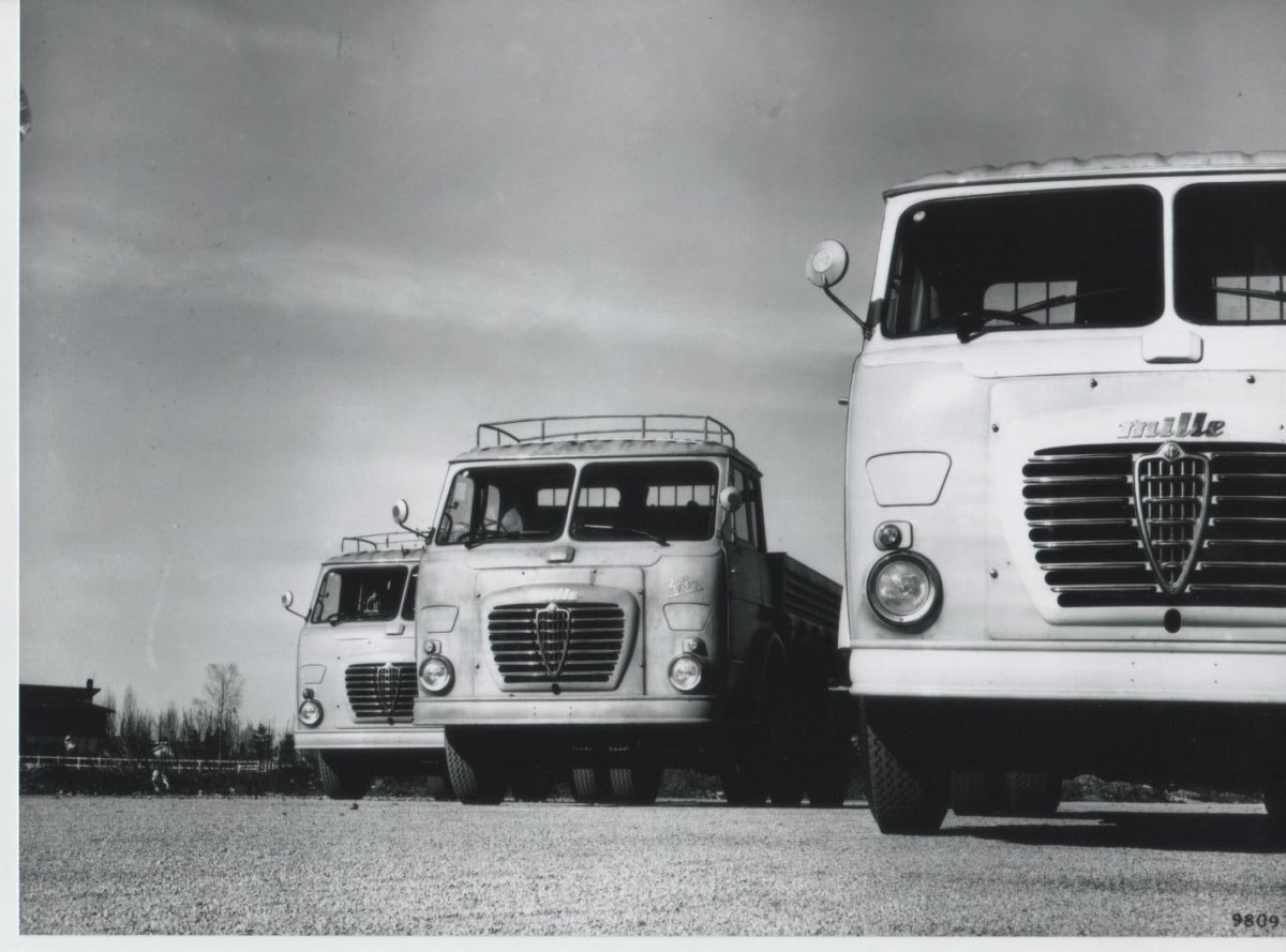 Alfa Romeo Mille грузовик