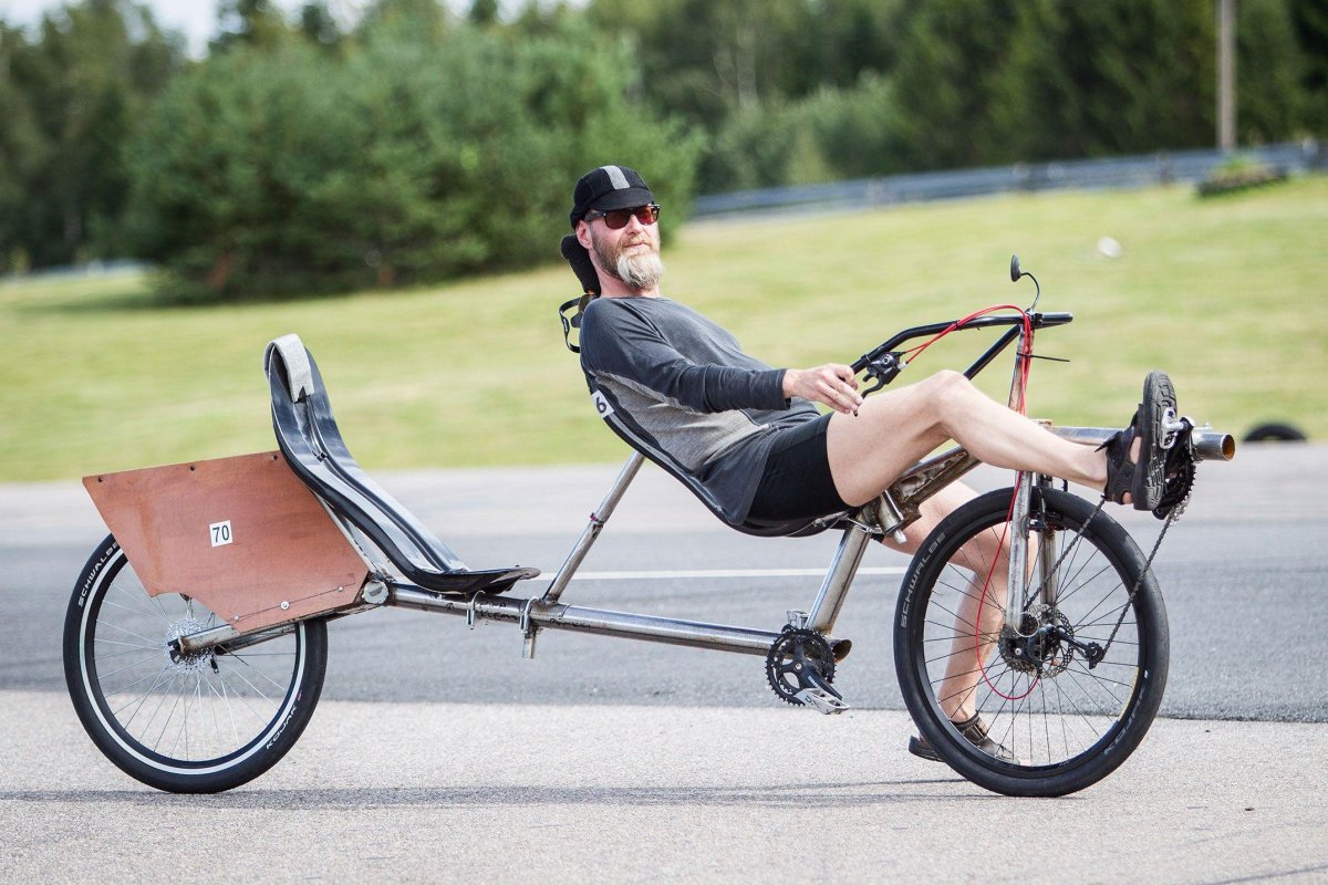 Тачка из велосипеда