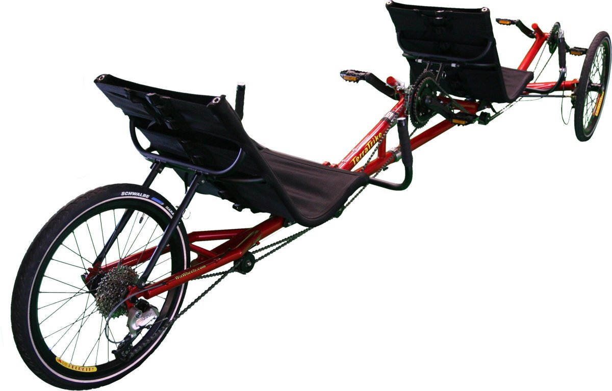 Веломобиль Тандем обратный трайк