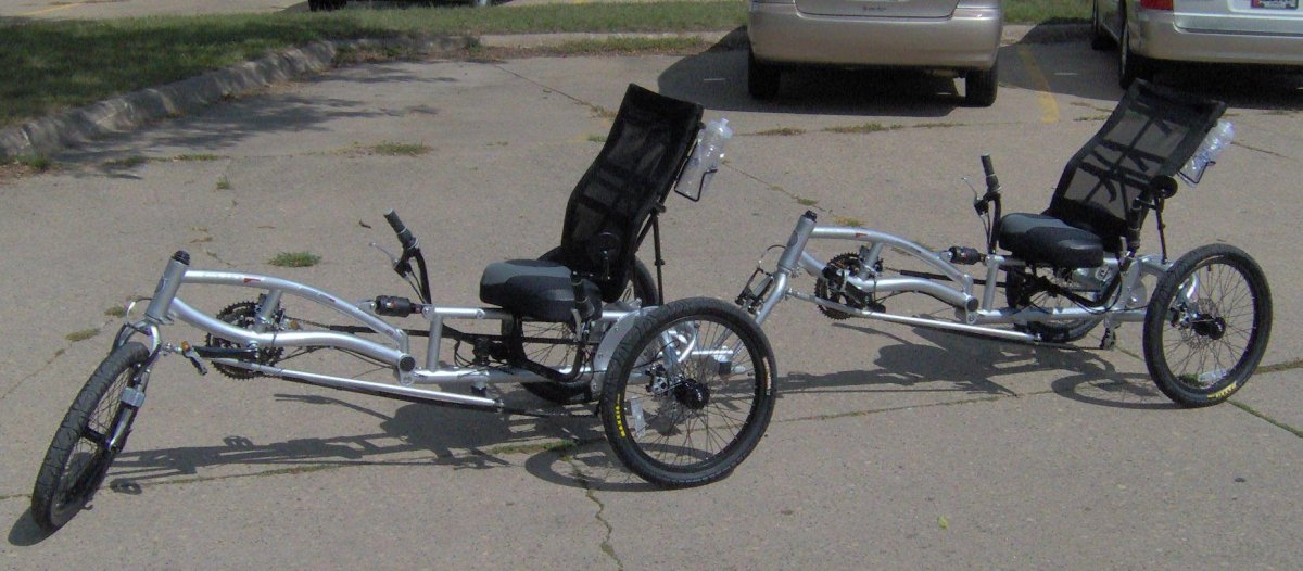 Самодельный велосипед Тандем трайк