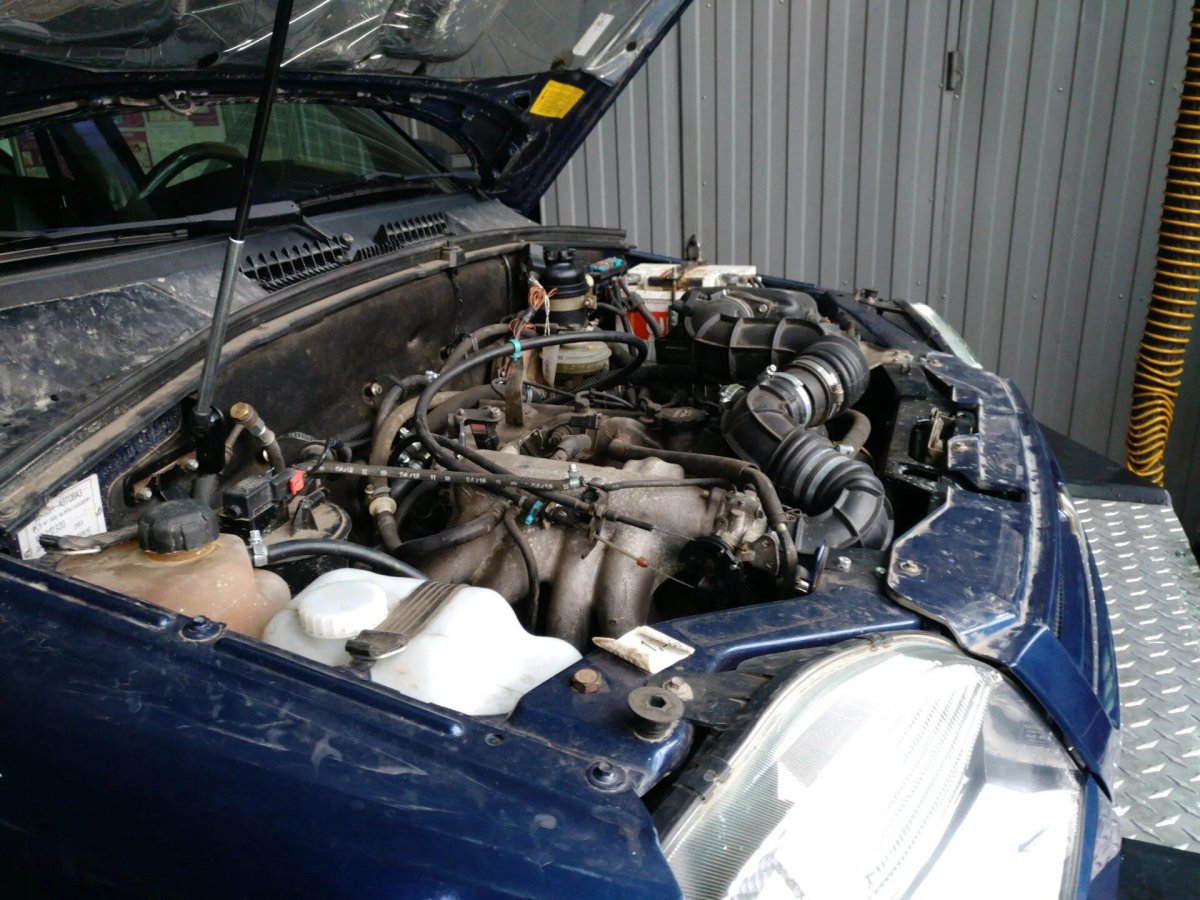 Подкапотка Нива 21214