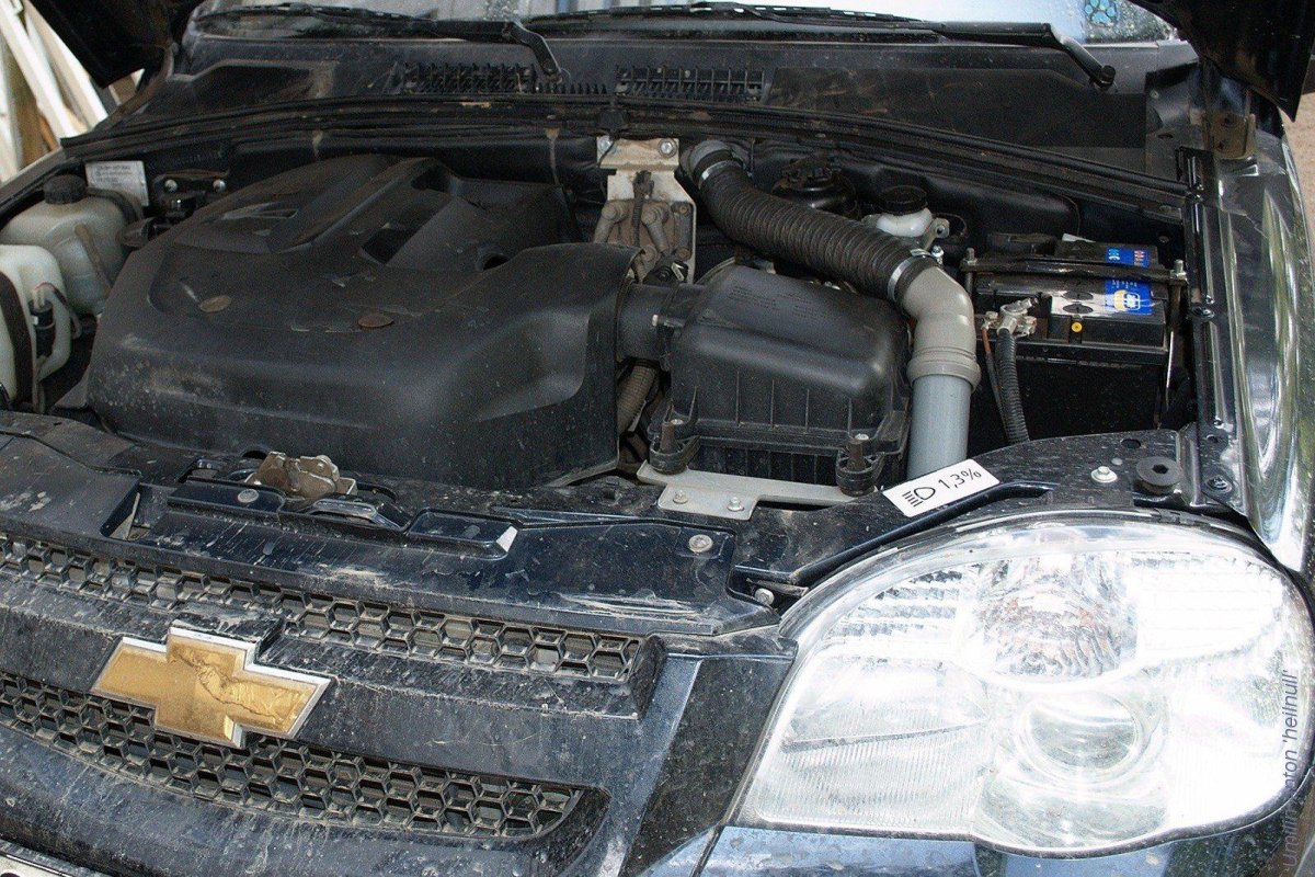 Chevrolet Niva под капотом