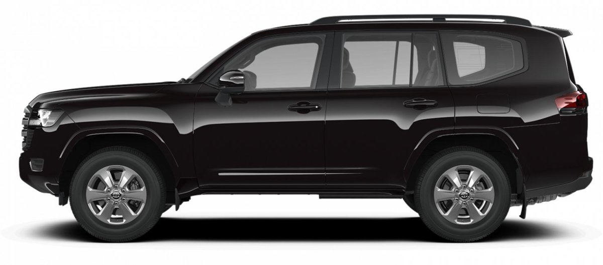 Toyota Land Cruiser 300 черный