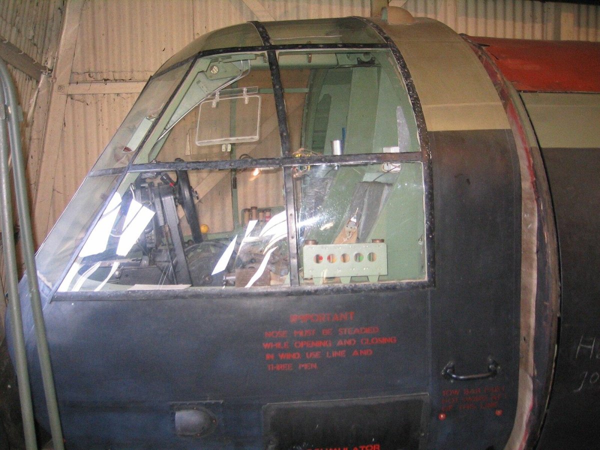 Airspeed Consul Cockpit