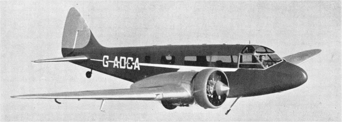 Паровой самолет Airspeed 2000