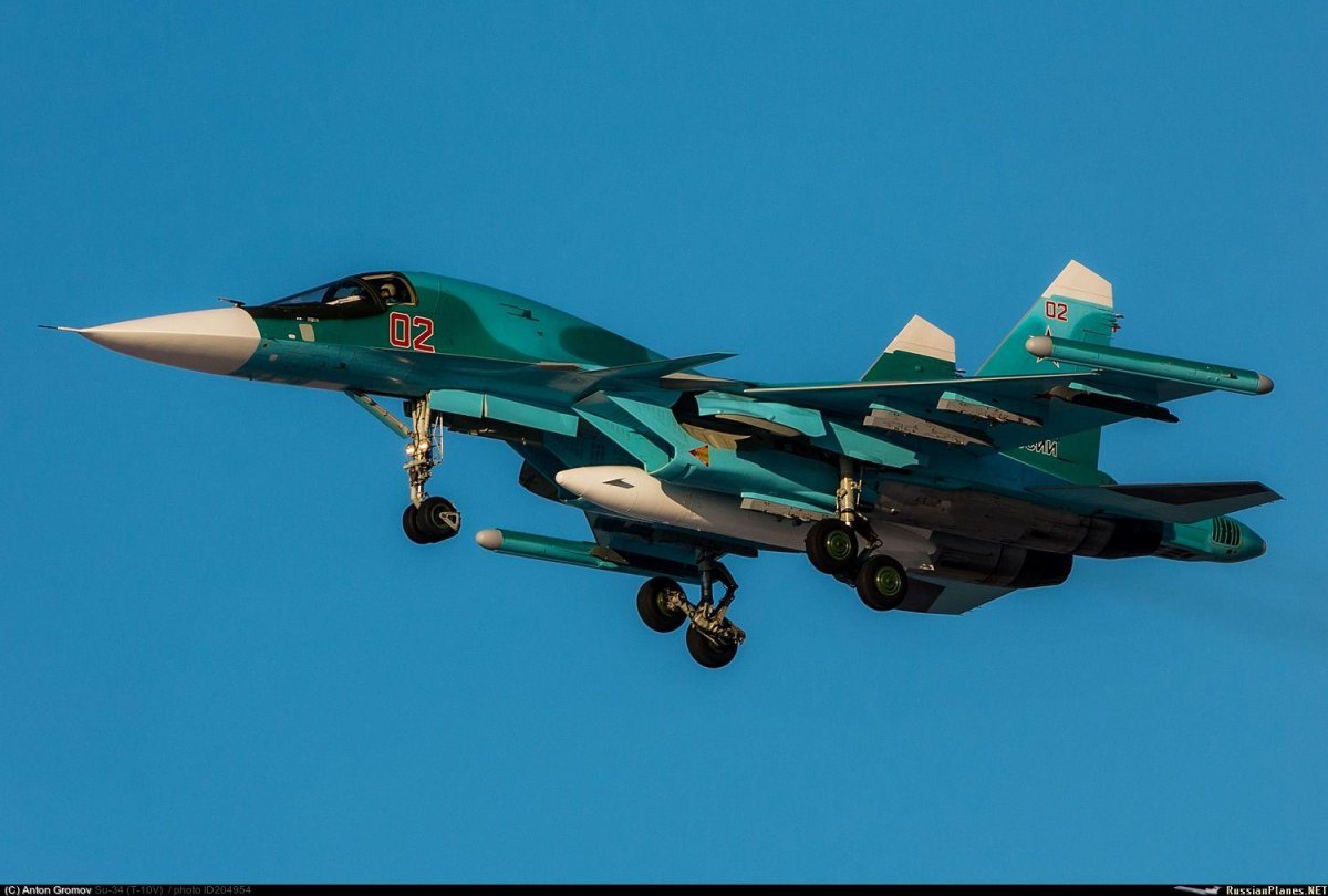 Су34 самолет ВВС России