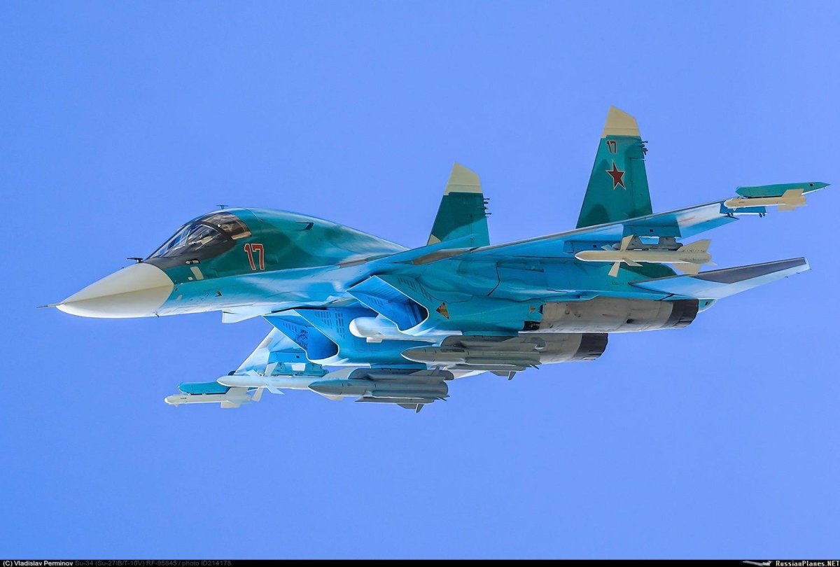 Су34 самолет ВВС России