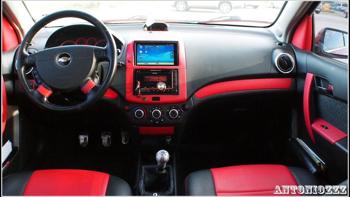 Авео т200 салон