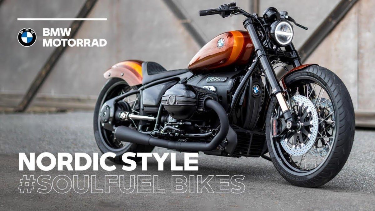 БМВ р18 кастом