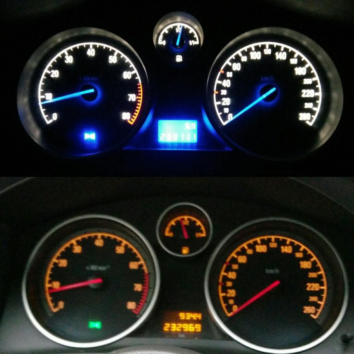 Панель приборов Опель Астра h 2007