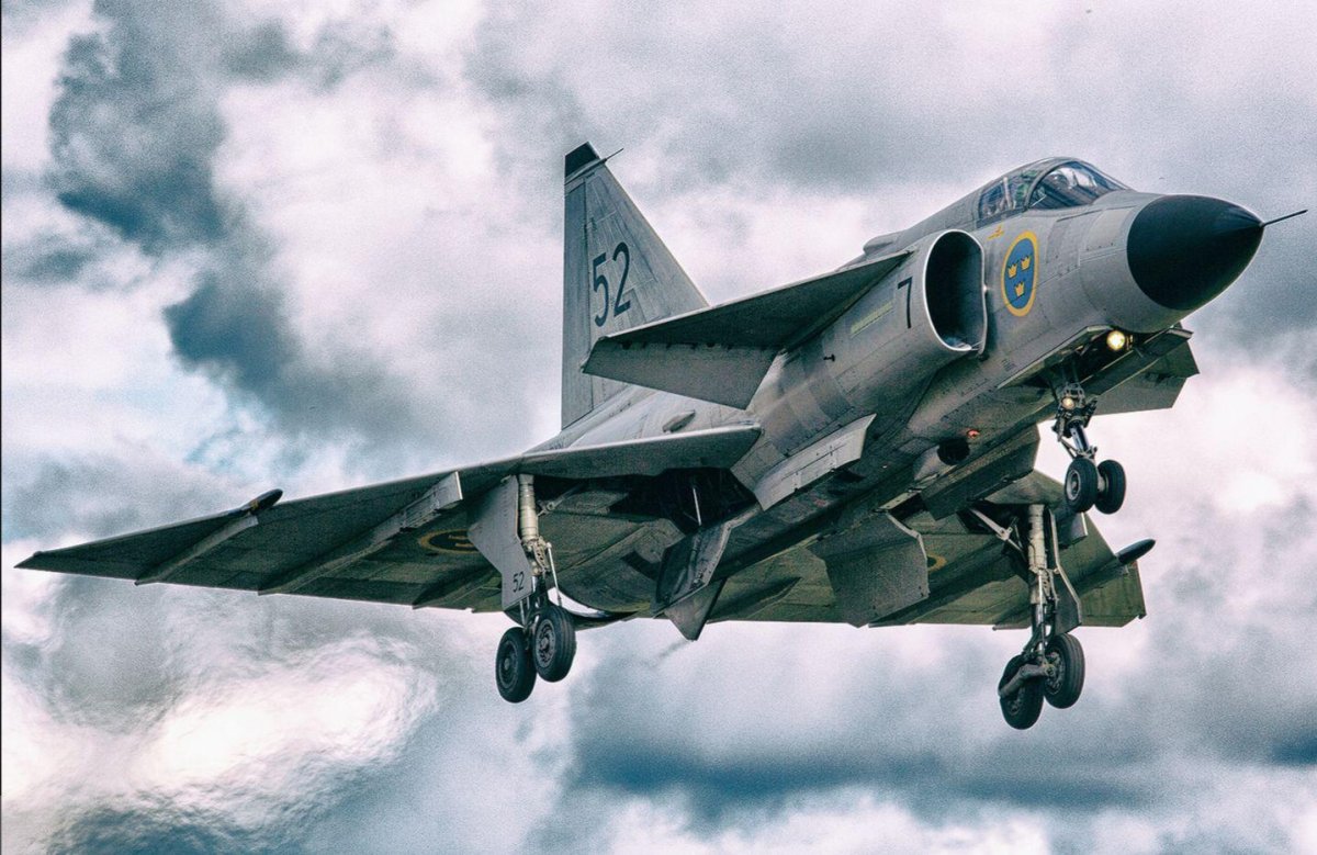 Сааб Вигген истребитель