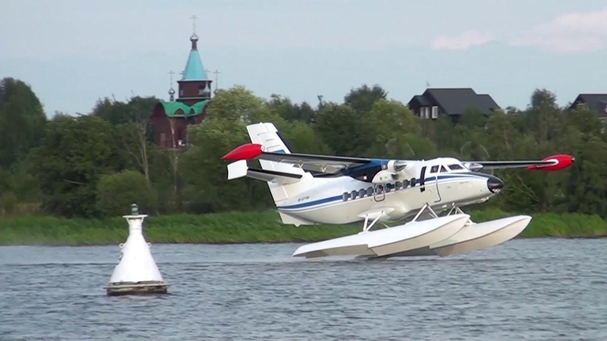 L-410 на поплавках