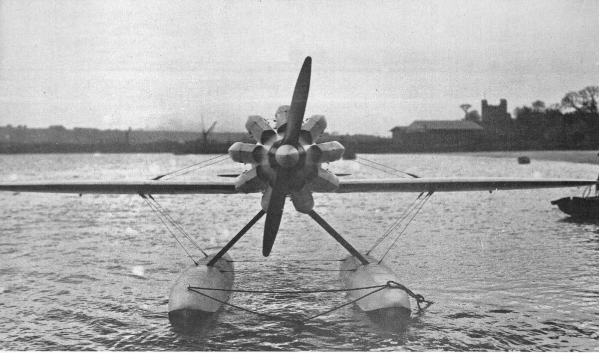 Английский гидросамолет «шорт-184» на Онежском озере. 1919 Год.