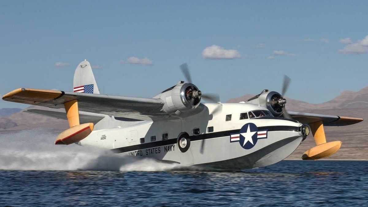 Самолет амфибия Grumman Goose