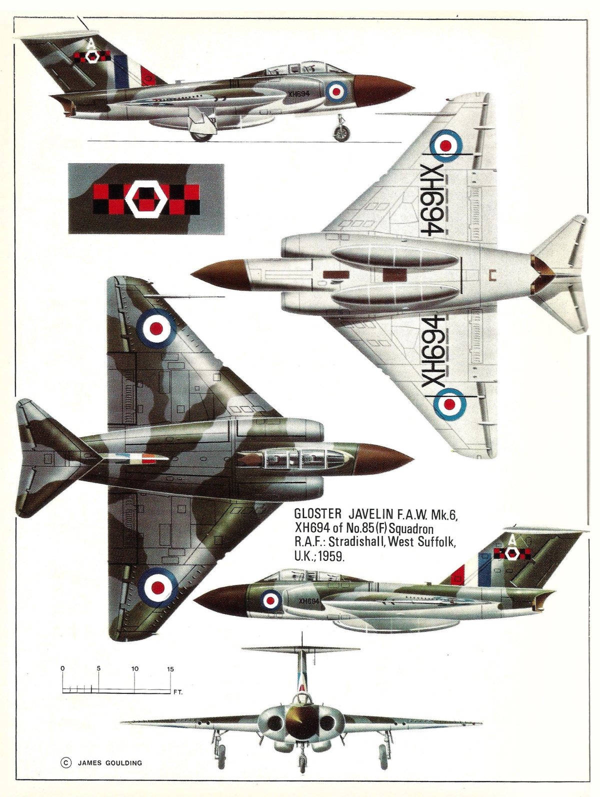 Глостер Джавелин самолет