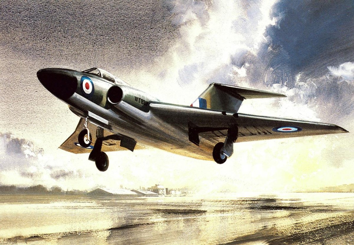 Джавелин британский самолет