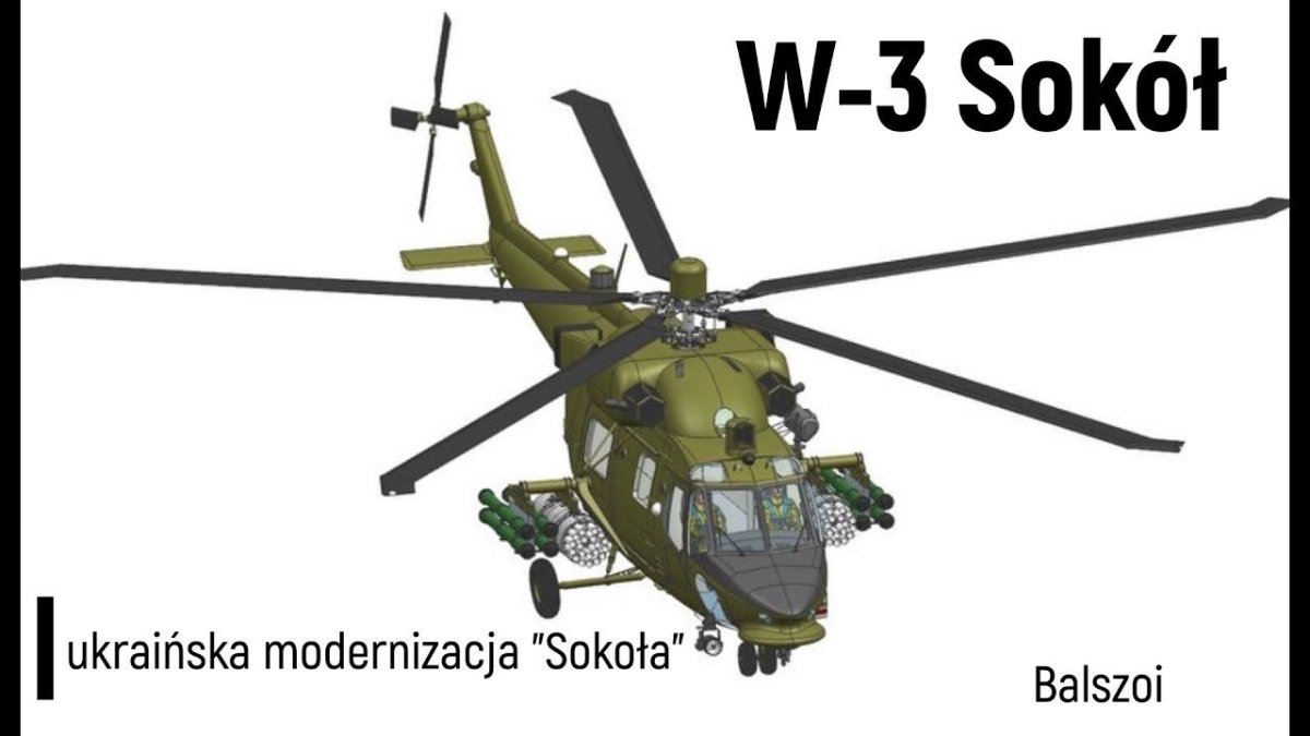 Вертолет w-3 Sokół