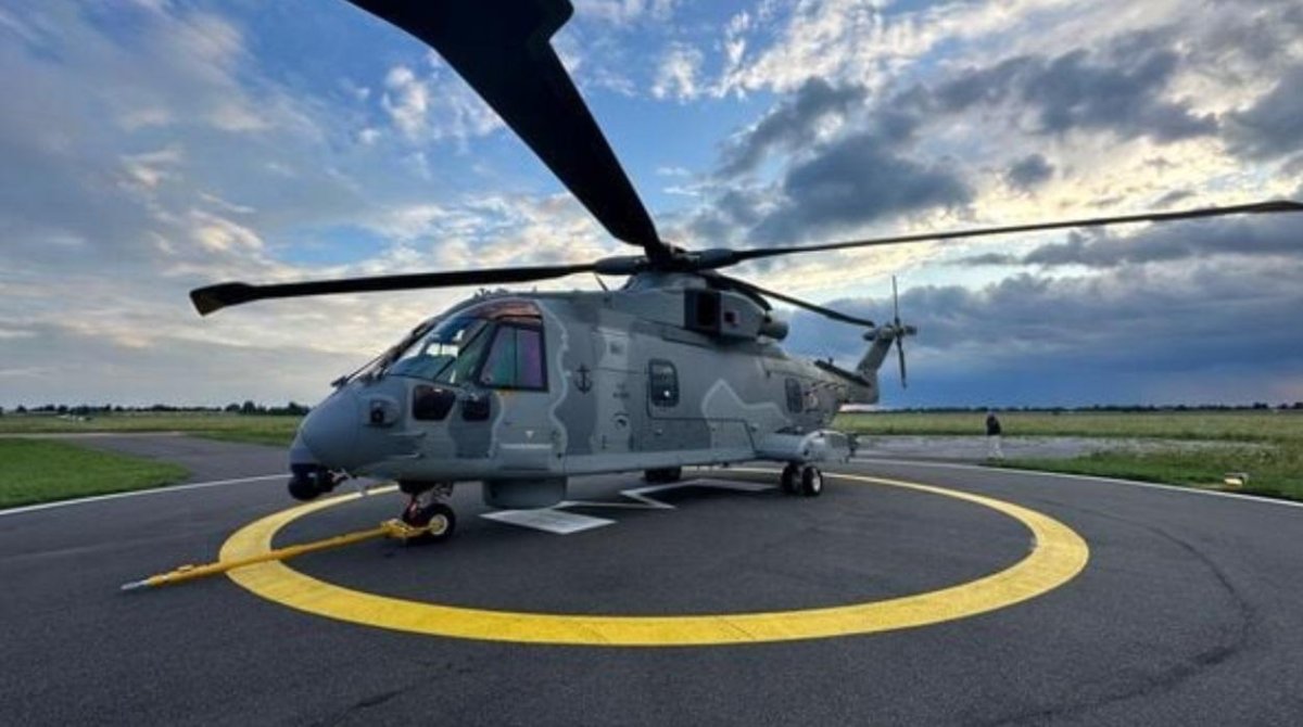 Августа вестленд вертолет eh 101