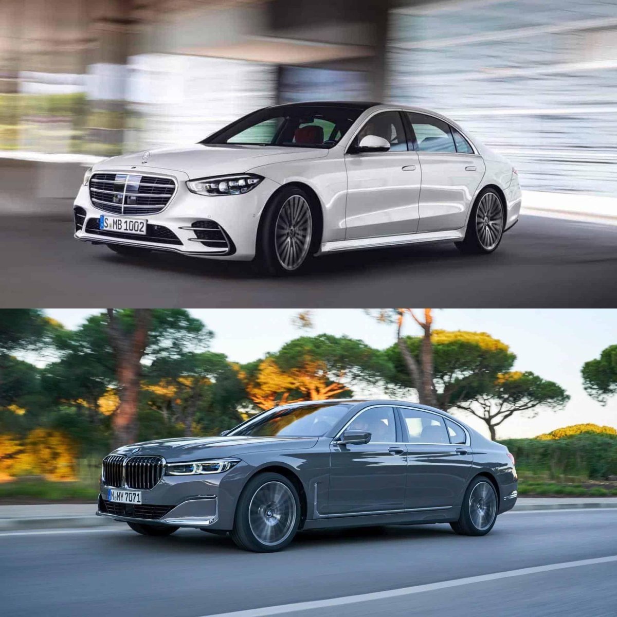 BMW 7 vs Mercedes s class