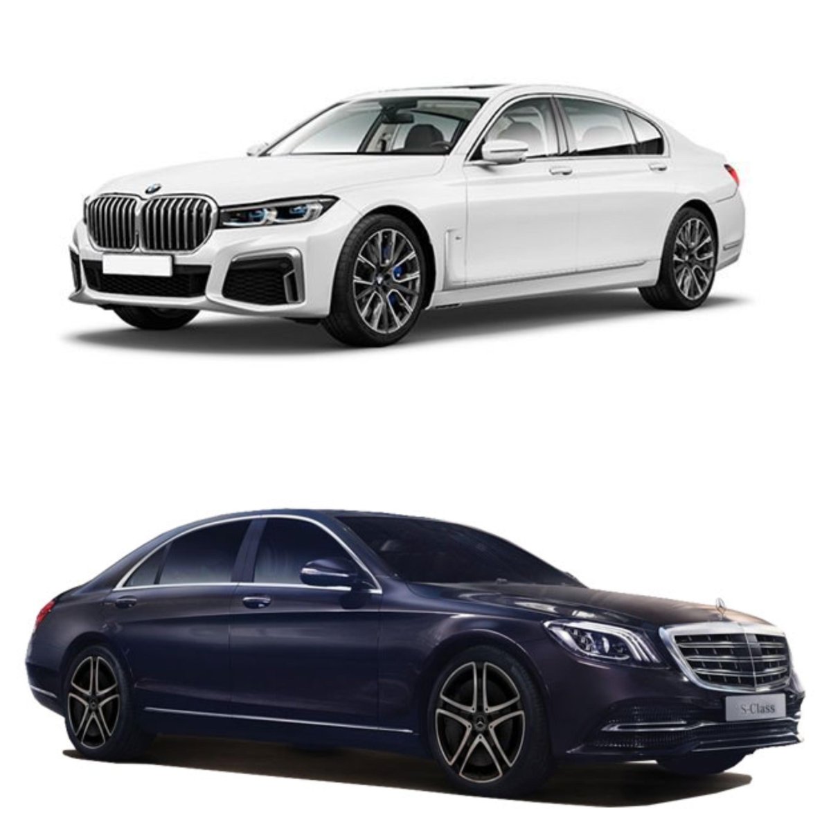 BMW 7 vs Mercedes s