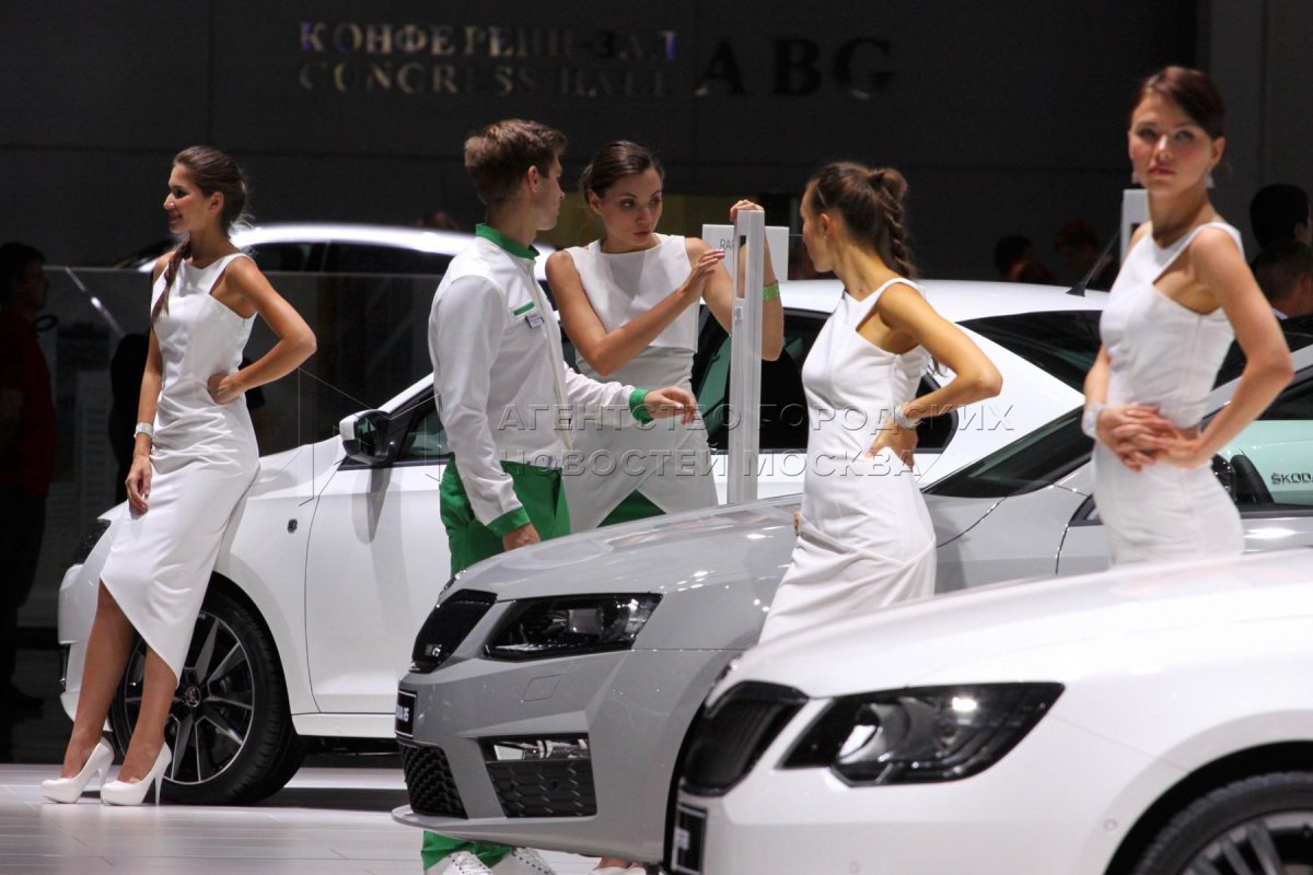 Международный автомобильный салон Москва 2008