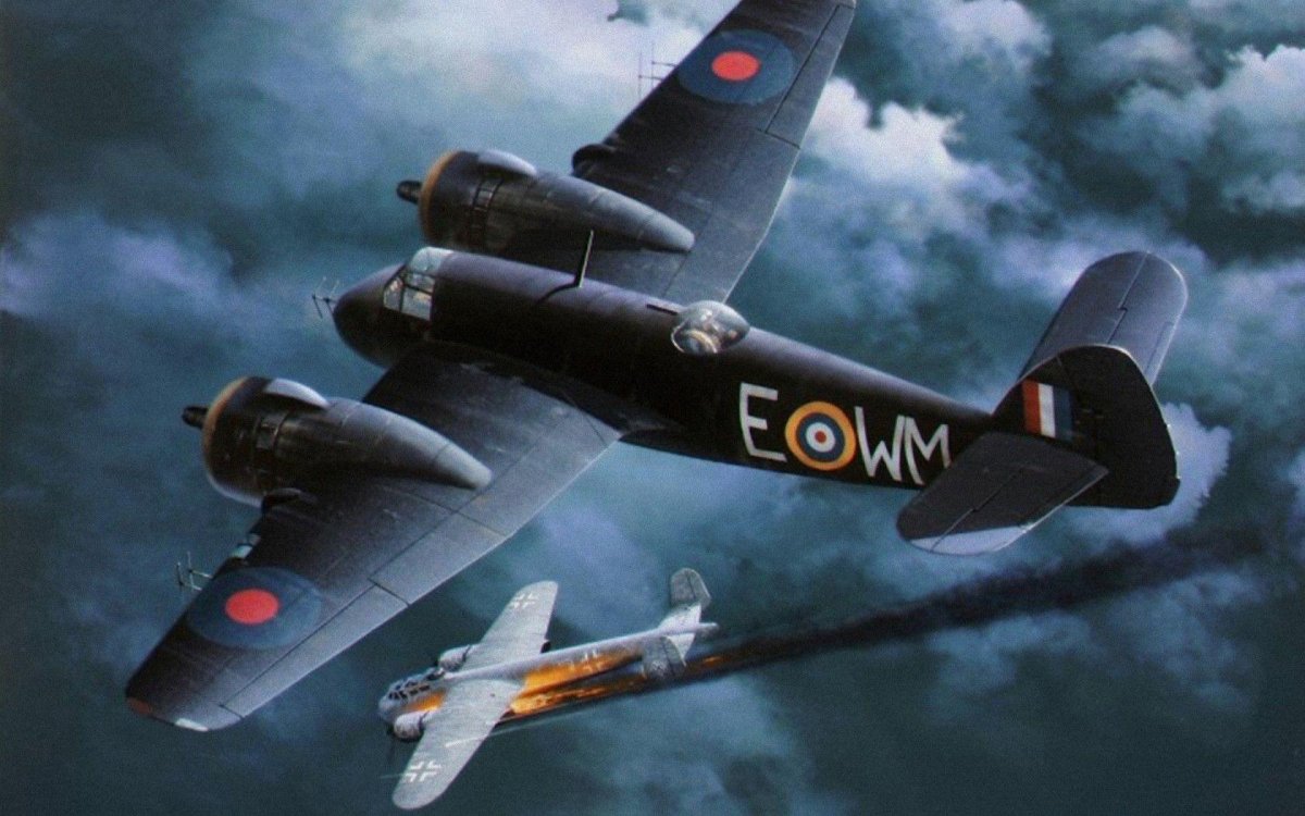 Bristol Beaufighter самолет-истребитель