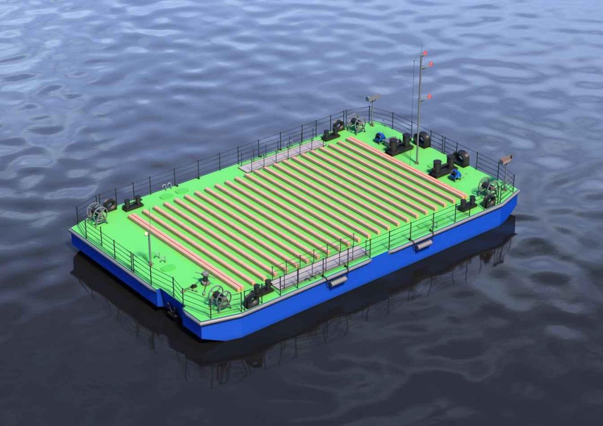 Несамоходная шаланда проекта 3325