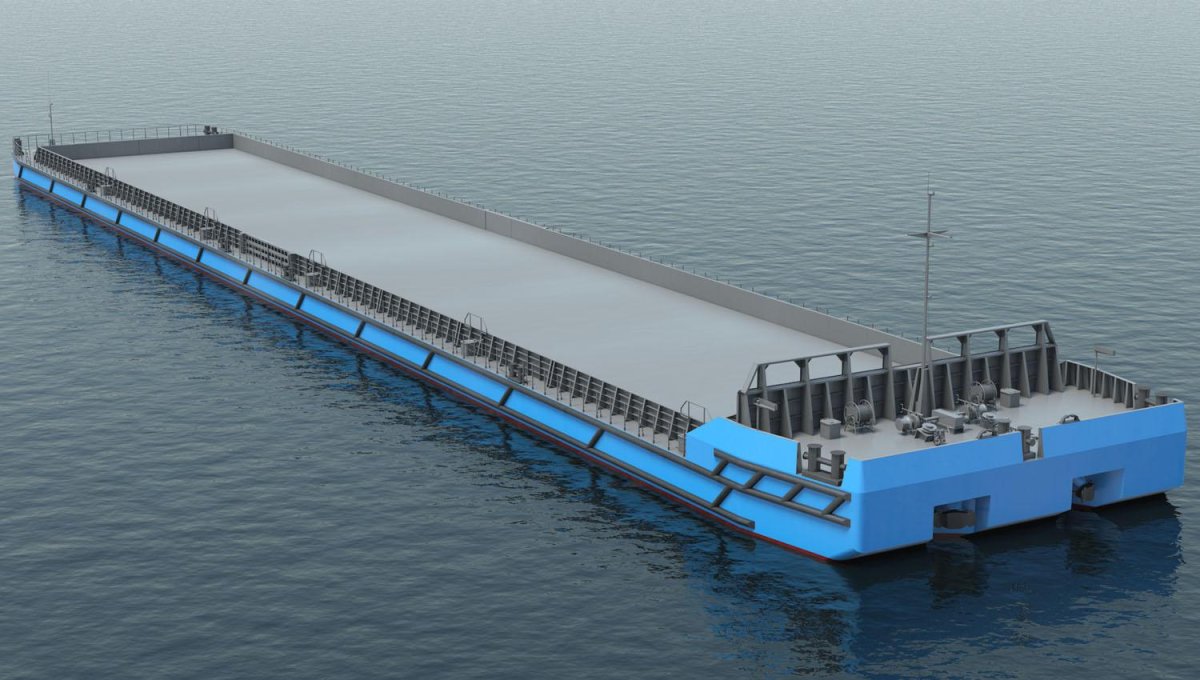 Баржа-площадка (проект АСПО-035.01)