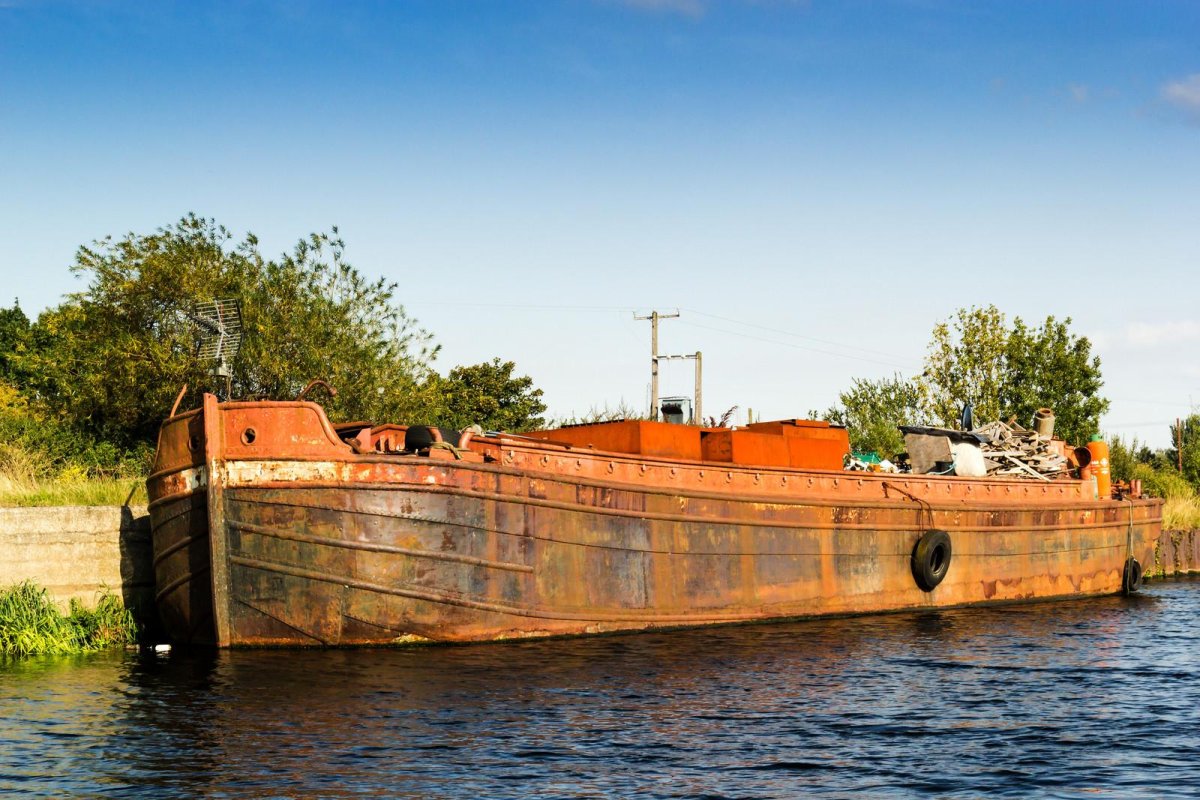 Баржа плашкоут