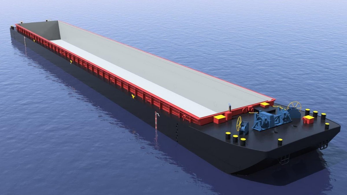 Несамоходная баржа "м-350"