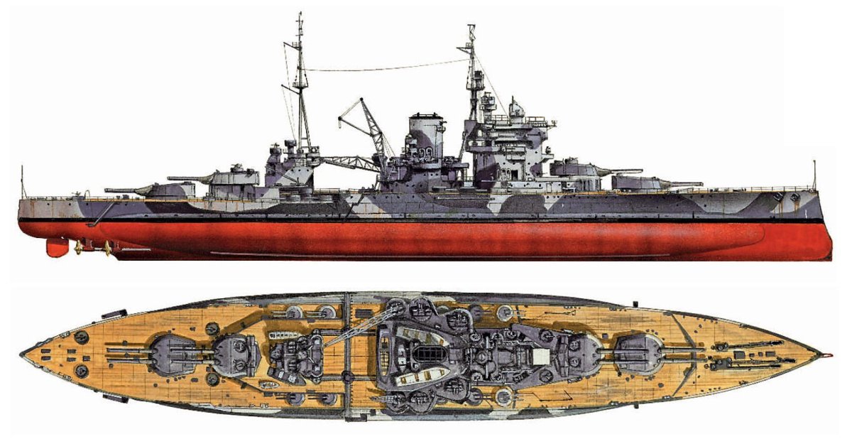Линейный корабль куин Элизабет