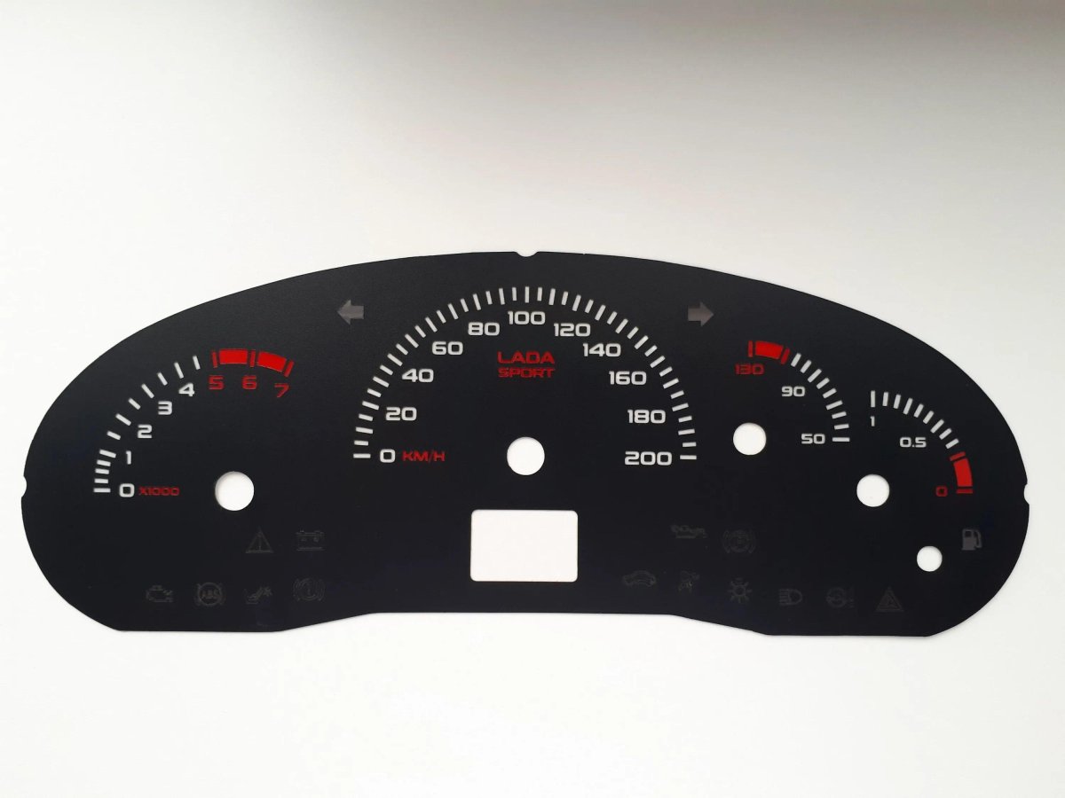 Шкалы приборов Шевроле Авео т250