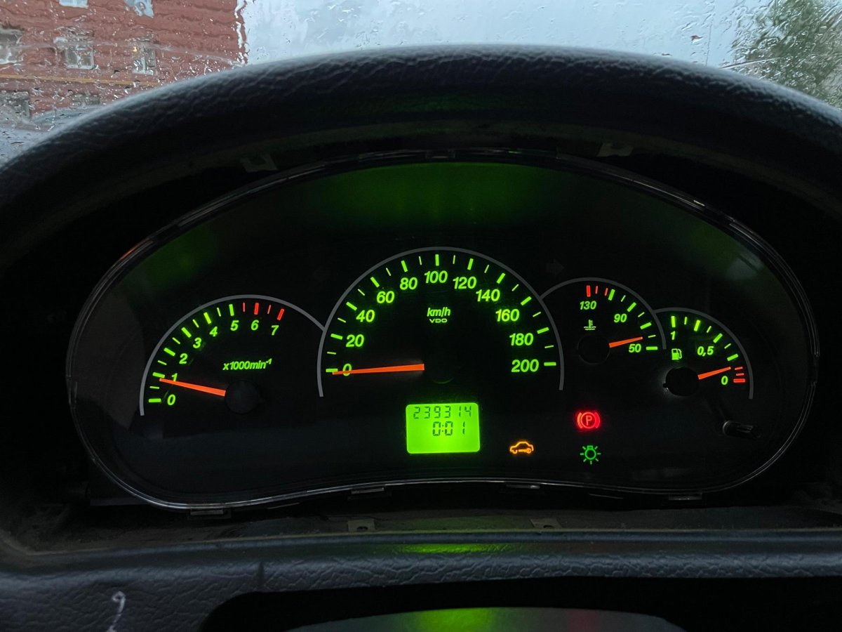 Пересвет приборки Приора