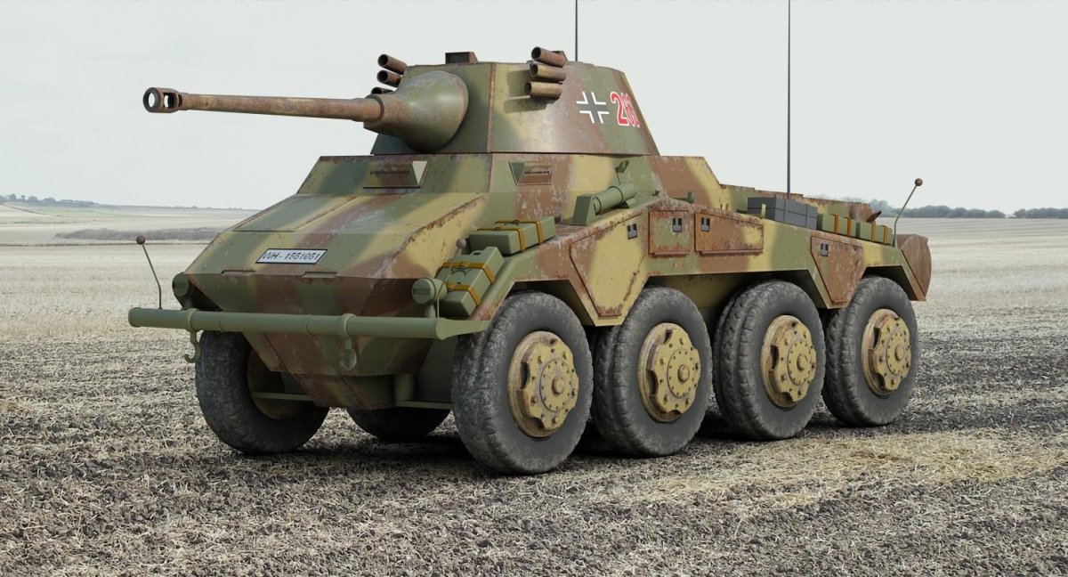 Бронемашина SD KFZ 234/2 Пума