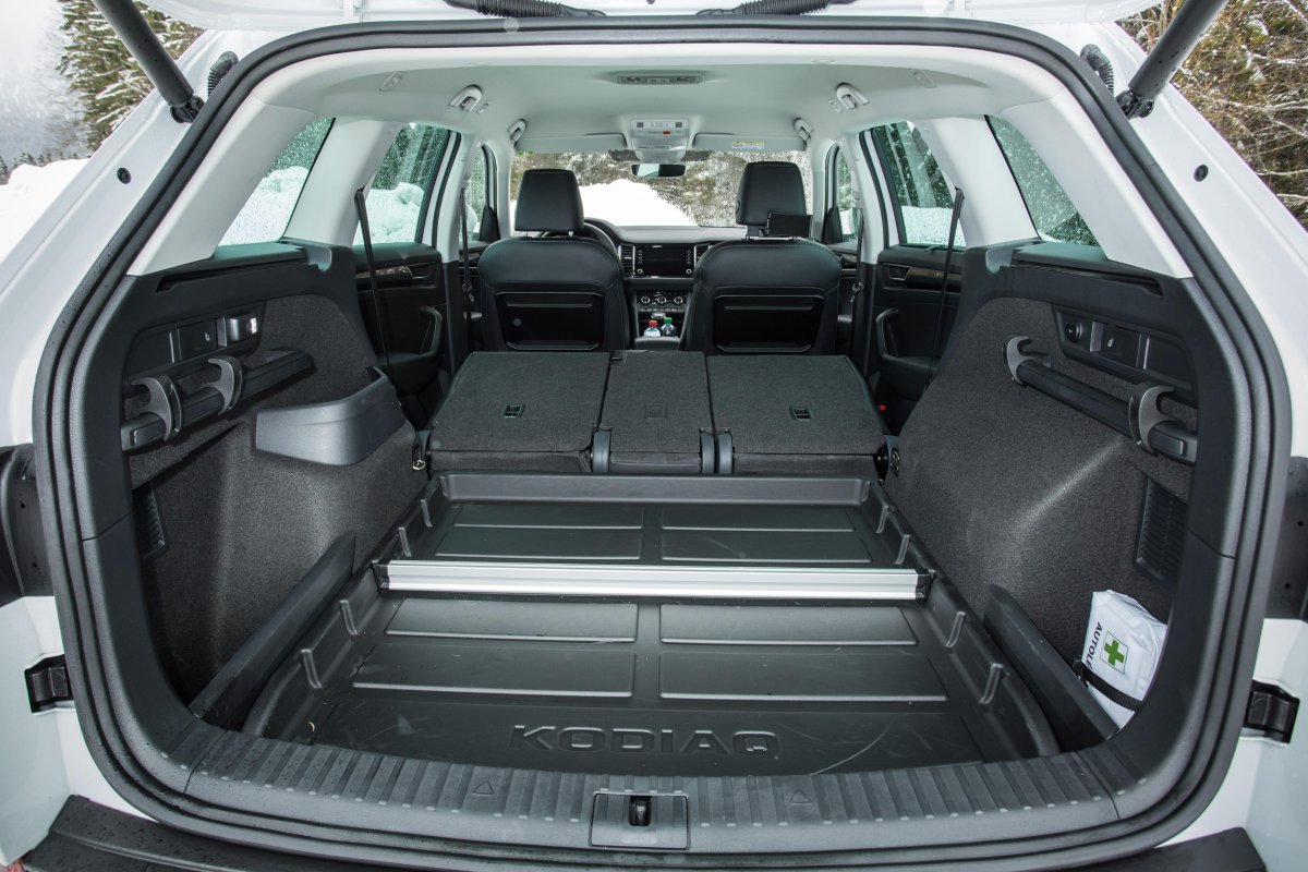 Skoda Kodiak багажник