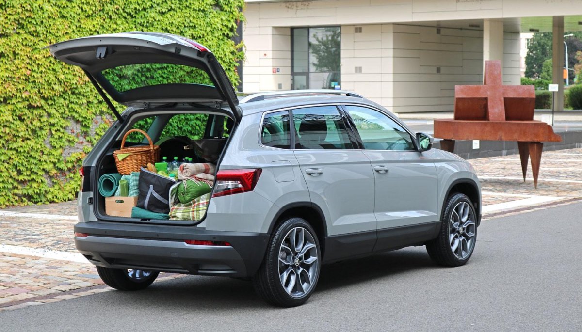 Škoda Karoq багажник