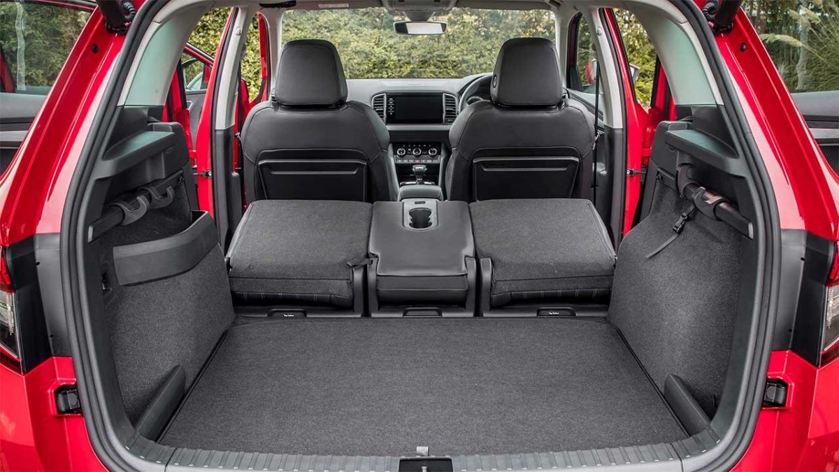 Skoda Karoq Interior багажник