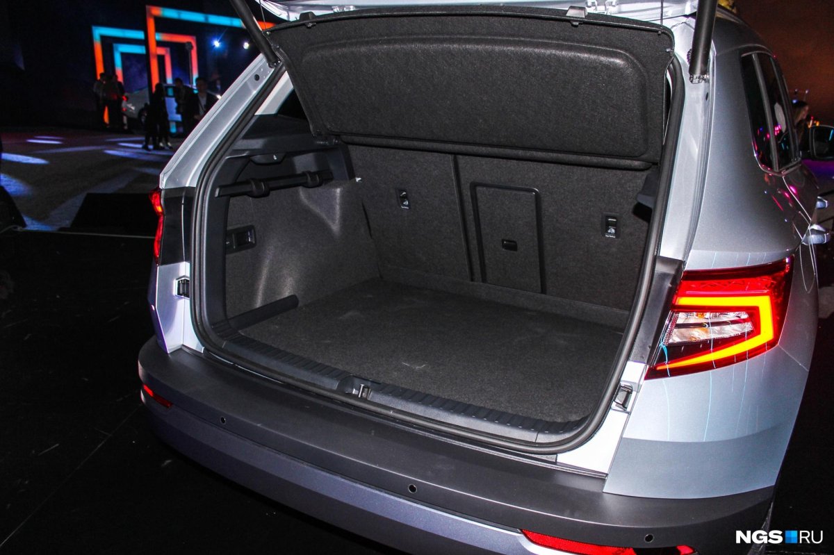 Skoda Karoq Interior багажник