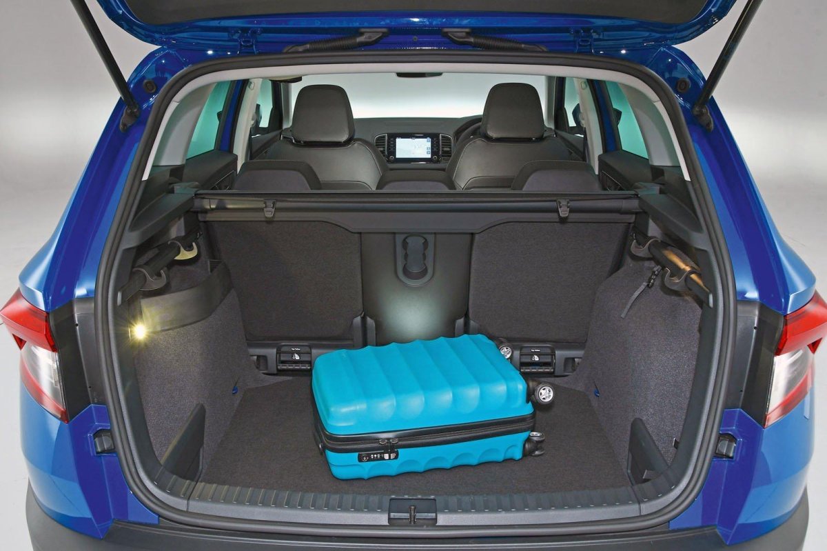 Škoda Karoq багажник