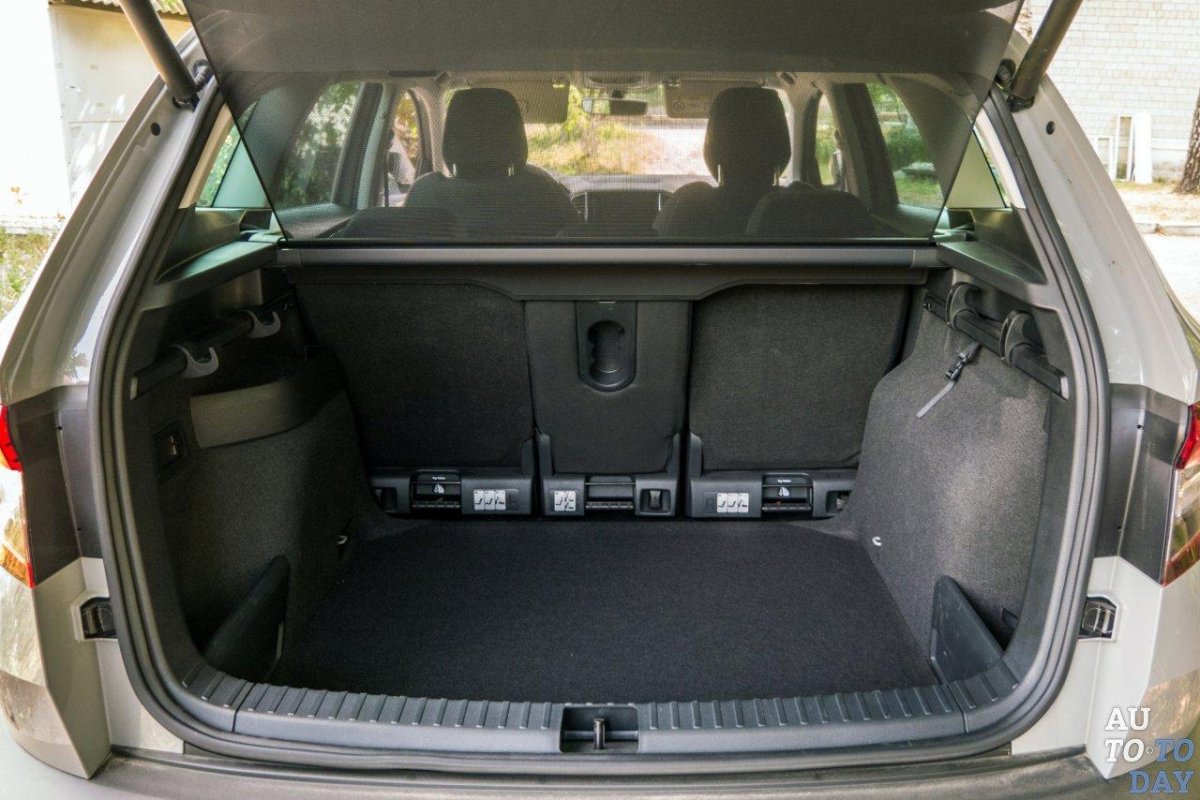 Škoda Karoq багажник