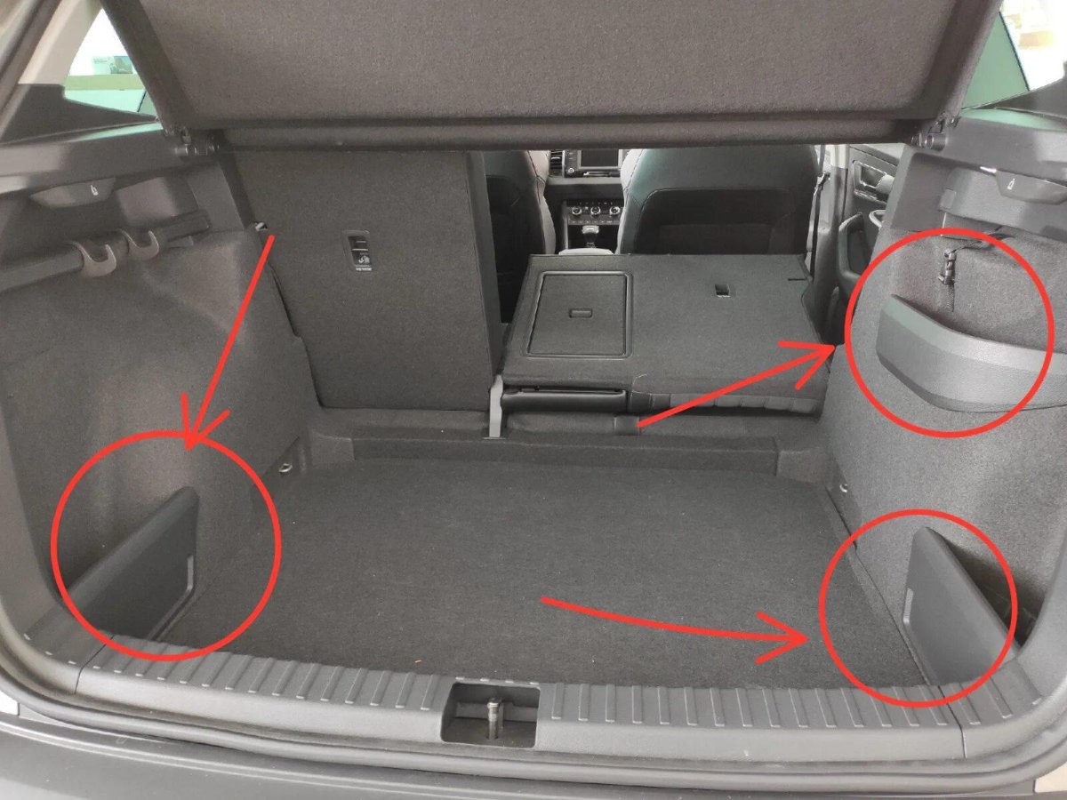 Шкода Кодиак багажник