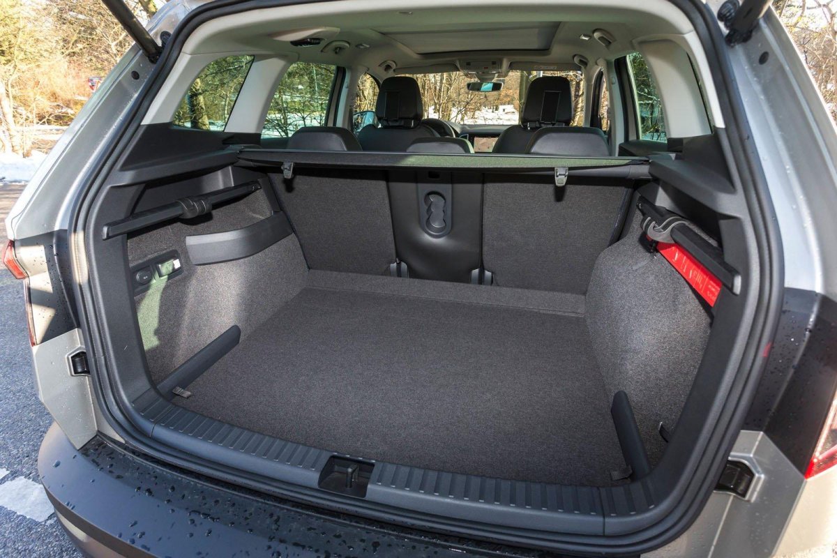 Skoda Karoq багажник