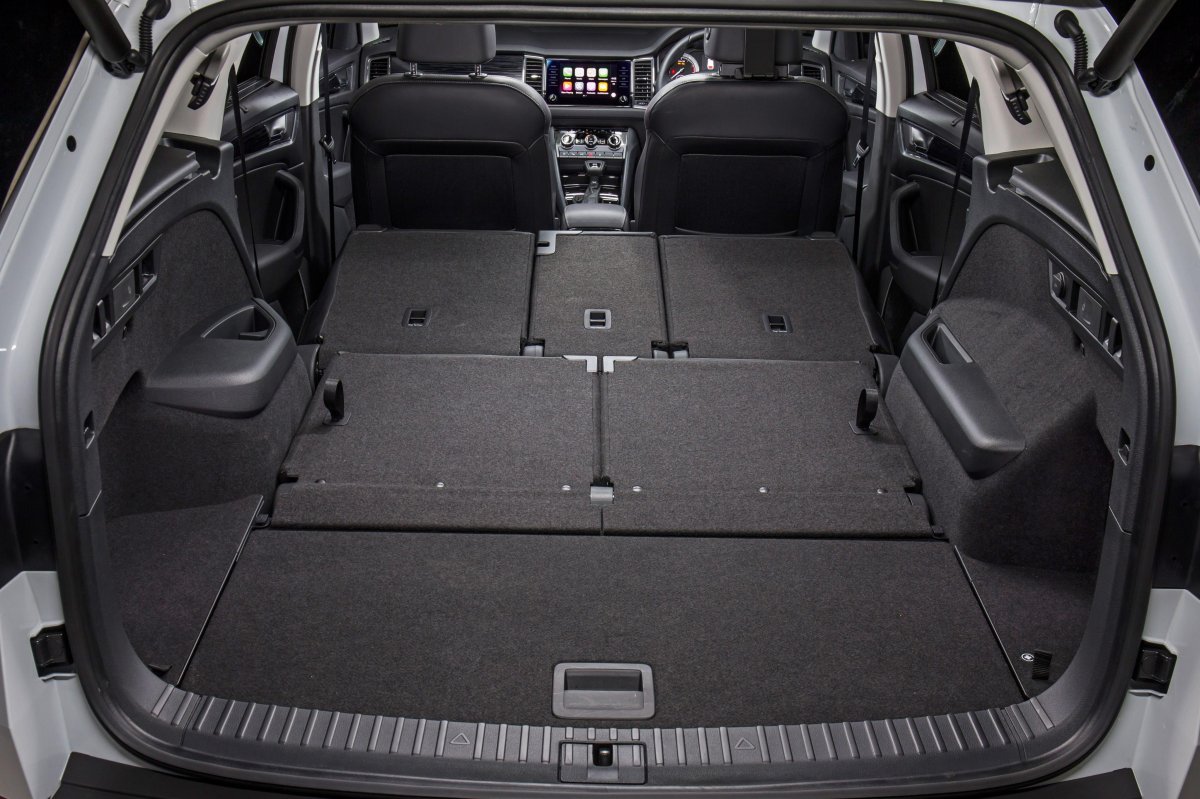 Шкода Кодиак багажник