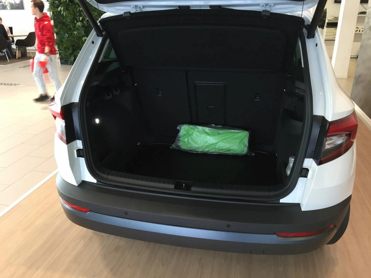 Коврик багажника Skoda Karoq 2017&gt;