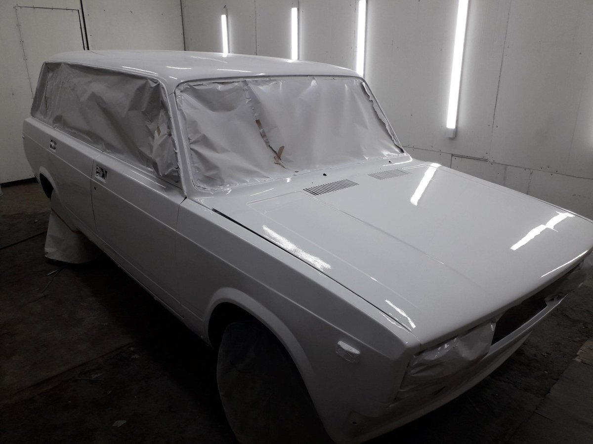 Краска Вика 202 белая ГАЗ акриловая