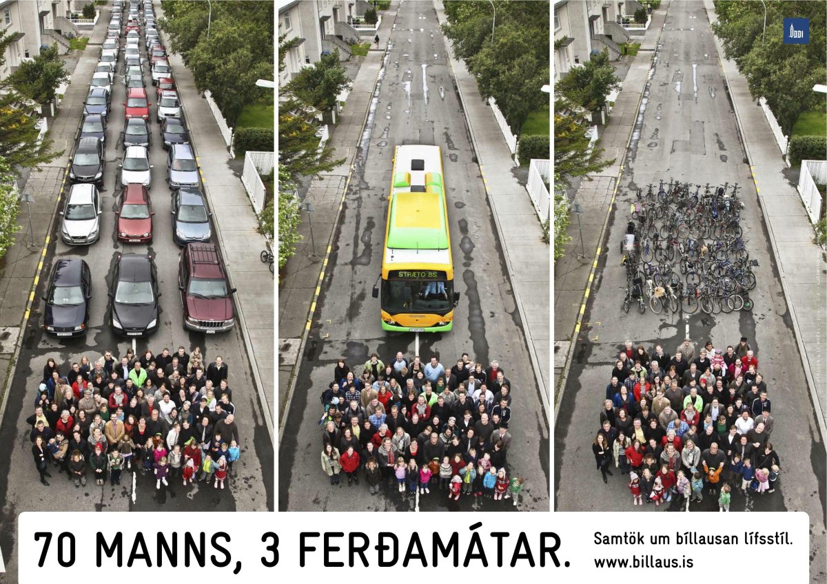 Сравнение автобуса и автомобиля