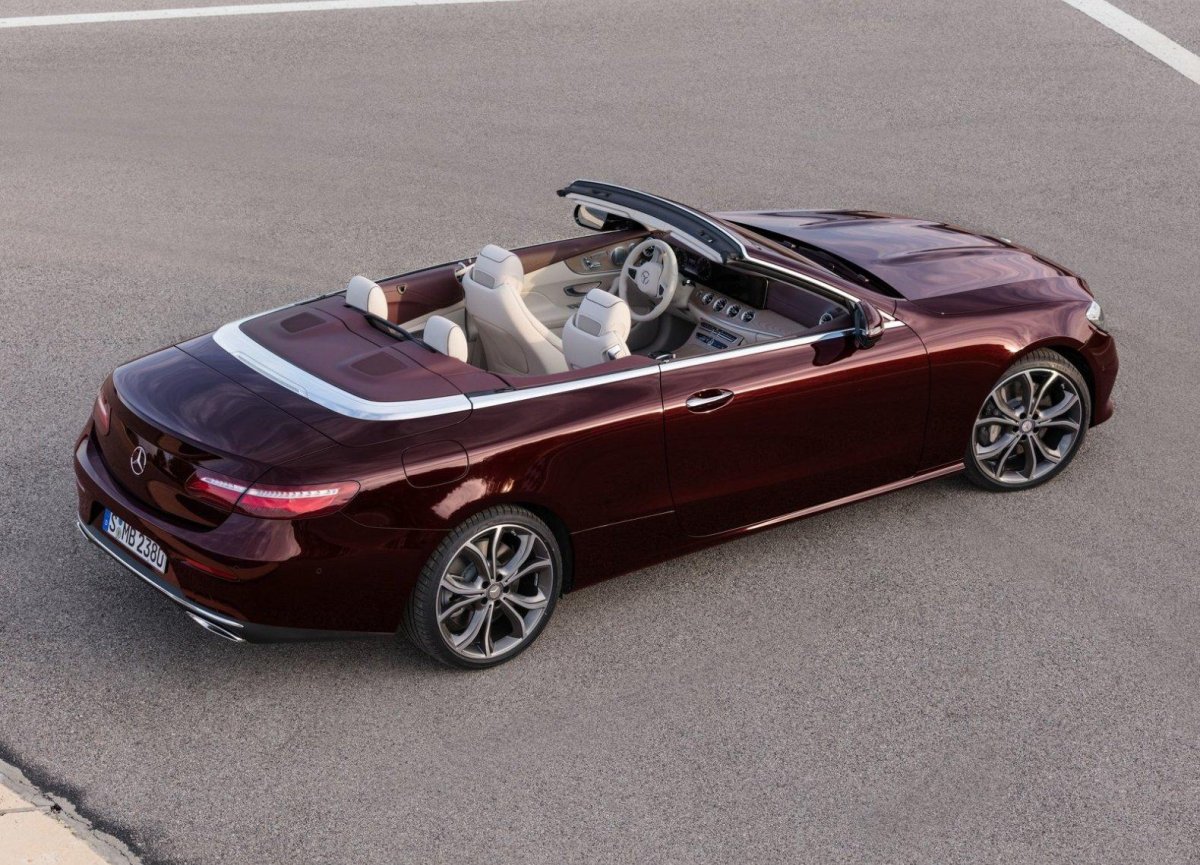 Mercedes-Benz e class Cabrio 2018