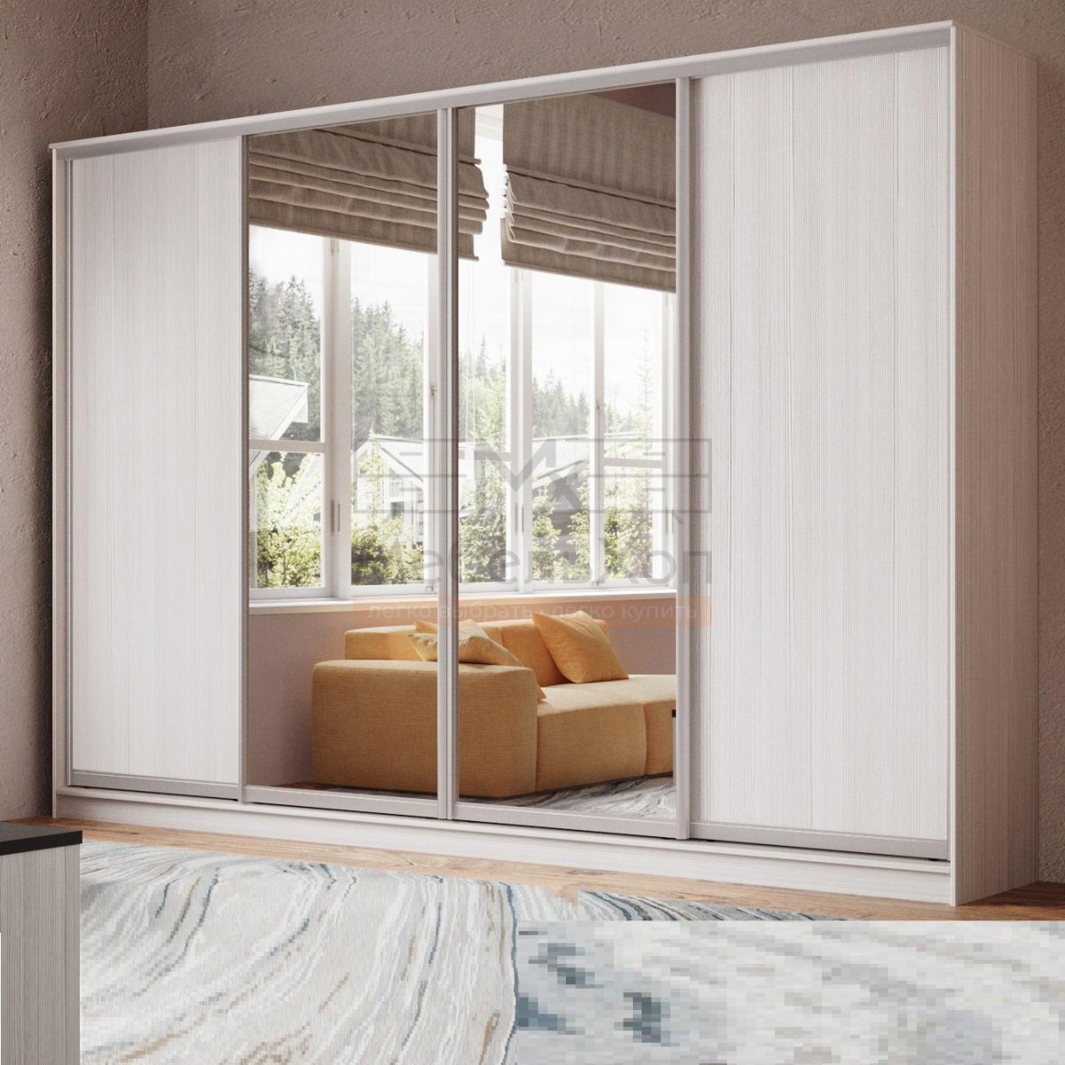 Шкафы купе 3,2 на 2