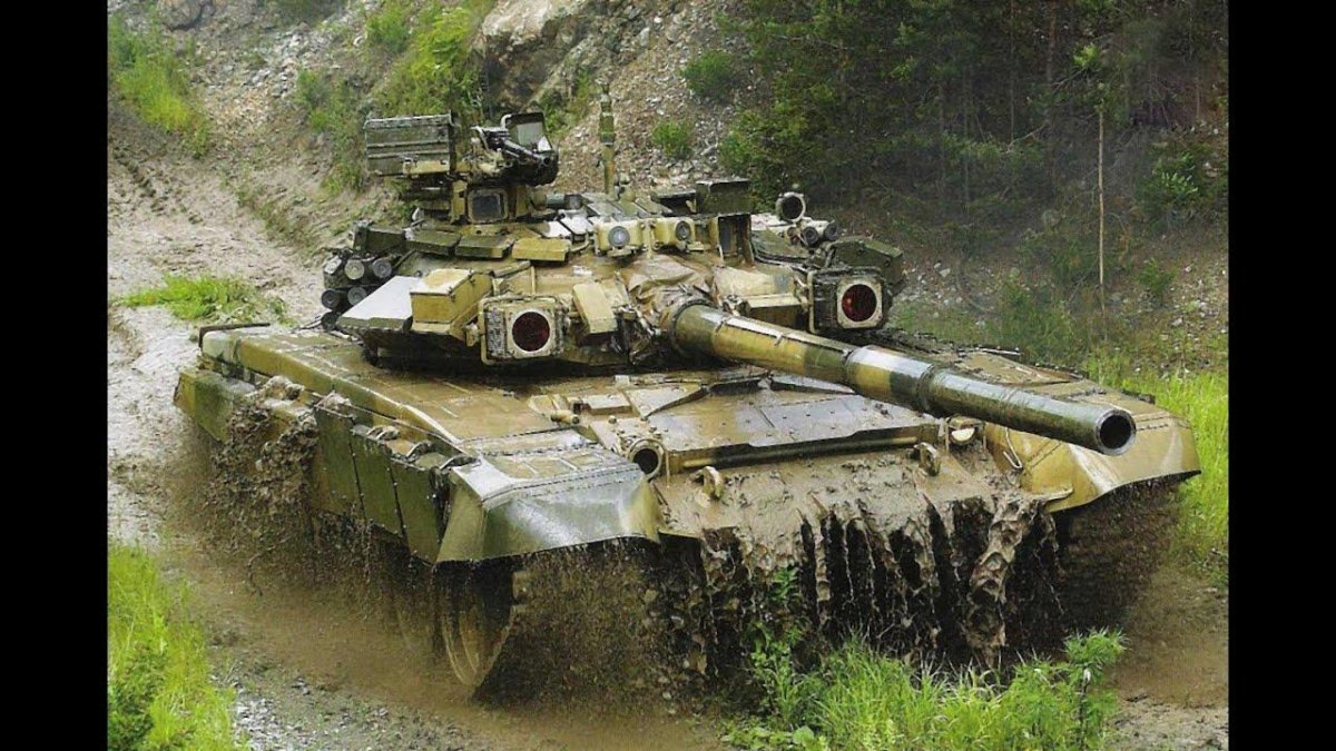 Танк т-90 черный Орел